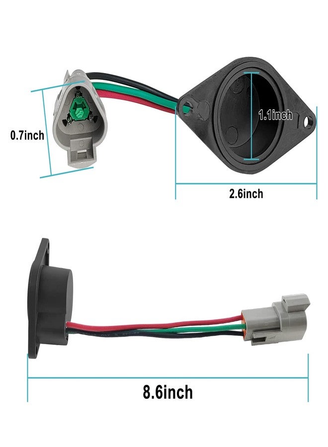 MOSNAI Club Car Speed Sensor for ADC Motor Club Car IQ DS and Precedent 1027049-01 102265601 with Magnet Golf Cart Speed Sensor - Image 3